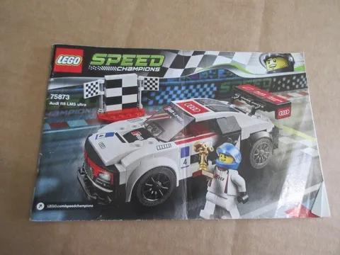 LEGO Speed Champions Audi R8 LMS ultra 75873 manual 