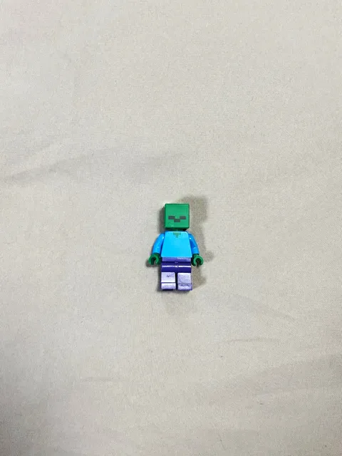 LEGO Minecraft Zombie Minifigure - LEGO Character Zombie from Minecraft Theme