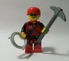 Mountain Climber Series 11 Red Helmet CMF LEGO® Minifigure Mini Figure fig