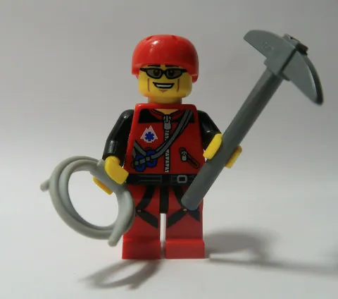 Mountain Climber Series 11 Red Helmet CMF LEGO® Minifigure Mini Figure fig