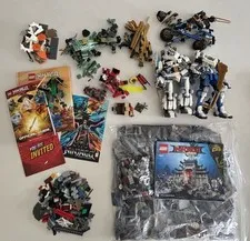 LEGO Ninjago Bulk/Incomplete/Damaged Lot 70617 70612 71738 71785 70723 + More