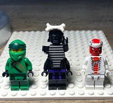 LEGO NINJAGO Minifigure Lot- Lloyd & Garmadon Legacy, Snappa