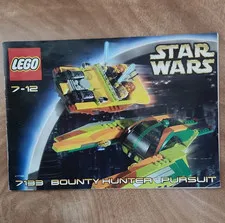 LEGO Star Wars Bounty Hunter Pursuit 7133 Illustrated Booklet 2002