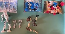 ! LEGO BIONICLE PARTIAL SETS AND MIXED LOOSE PARTS LOT !
