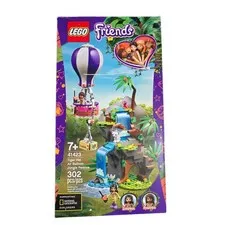 LEGO Friends Tiger Hot Air Balloon Jungle Rescue 41423 Building Set 302pc