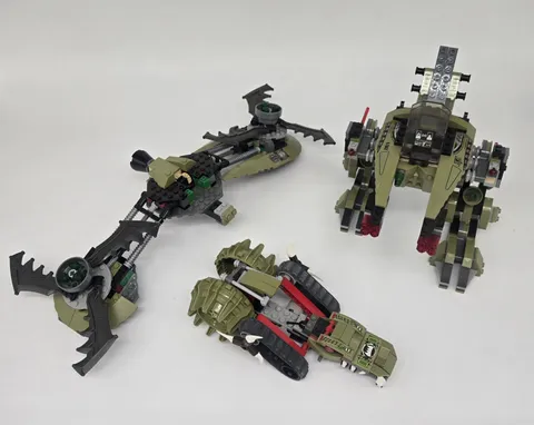 Lego Ultra Agents Hurricane And Claw Ripper