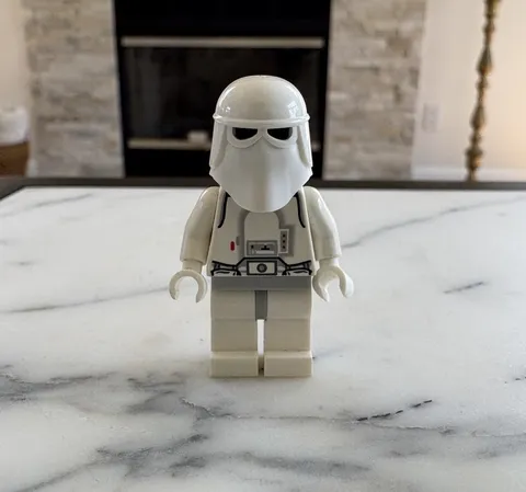 Lego Minifigure Snowtrooper, Light Bluish Gray Hips sw0115 Star Wars