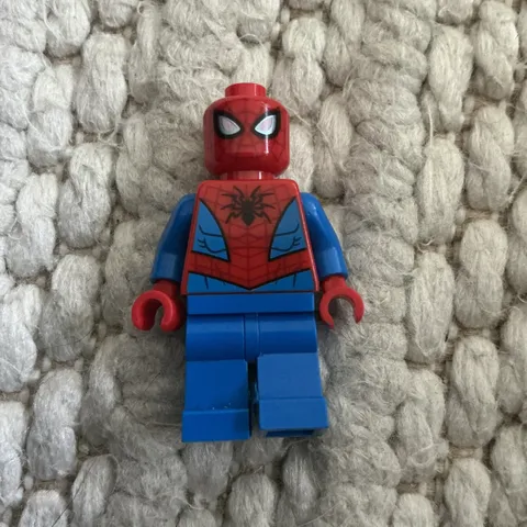 Lego Spider-Man, Mini Figures Silver Around The Eyes