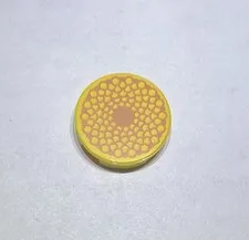 Lego 2x2 Round Flat Tile Yellow Flower Daisy New City 1357