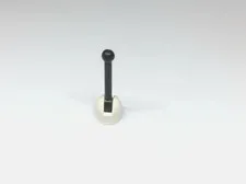 4 X LEGO Antenna Small Base with Lever (4592 / 4593)