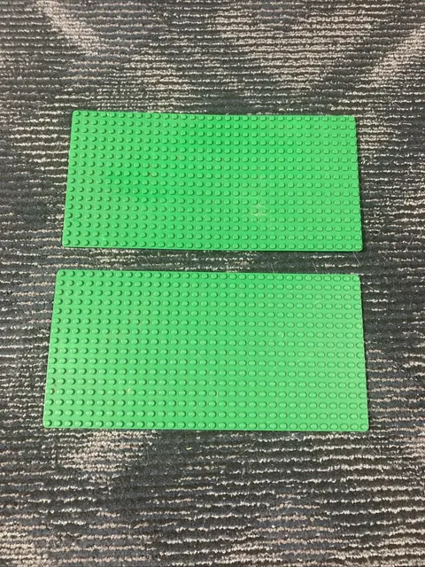 LEGO Classic 32x16 Baseplate Green Set Of 2