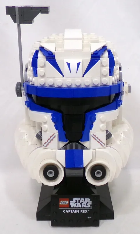 LEGO Star Wars Helmet Collection 75349 Captain Rex Helmet Set Built