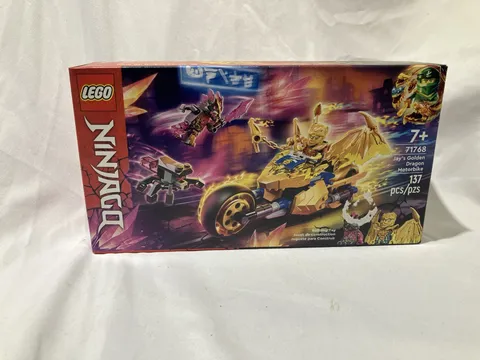 New Sealed LEGO NINJAGO: Jay's Golden Dragon Motorbike (71768)