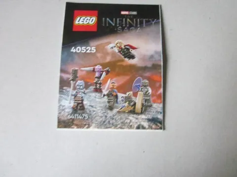 Lego Building Instructions Instruction 40525 Infinity Saga