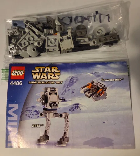LEGO Star Wars: At-St & Snowspeeder (4486) - 100% COMPLETE!!