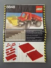 Lego Building Instructions 8848 Technic Power Truck 