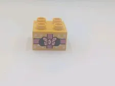 Duplo Lego Specialty Block Disney Yellow Gift Pink Bow  Replacement Minnie 