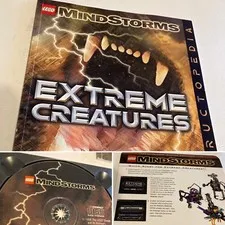 Lot 3 Lego 9733 Extreme Creatures Constructopedia Compact Disc Start Guide Used