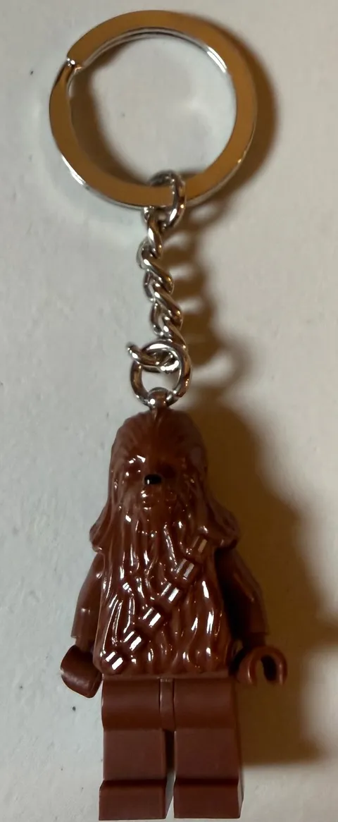 LEGO Star Wars Chewbacca Key Chain USED Excellent Condition Authentic