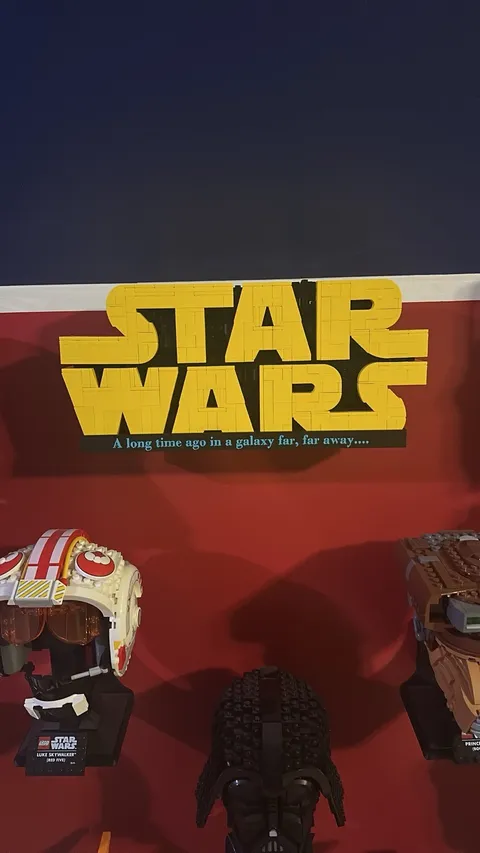 Display Shelf for Star Wars Lego set 75407 "STAR WARS LOGO"
