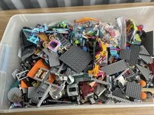 LEGO Mixed Bulk Lot 17+ Lbs Parts Pieces Manuals Baseplates mini figures