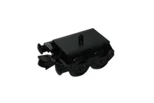 Lego® 9V TRAIN Railway Axis Complete Wheels Buffer Bogie Plate BLACK