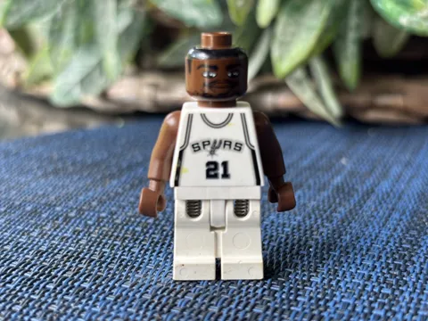 LEGO NBA Tim Duncan San Antonio Spurs #21 Minifigure - nba004 - Set 3560