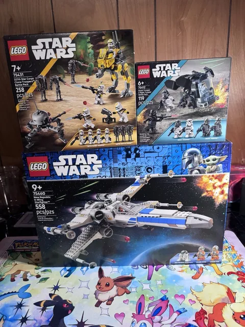 Lego Star Wars Lot X3 Brand New Sealed 75460,75412,75431 Lot #1