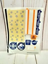 LEGO Sticker Sheet for Set 75937 Jurassic World - Triceratops Rampage *USED*