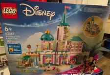 LEGO 43267 Disney Princess Castle & Royal Pets Building Toy, 787 Pcs, For 6+