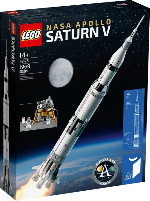 LEGO® Set #92176 NASA Apollo Saturn V (New and Factory Sealed in Original Box)