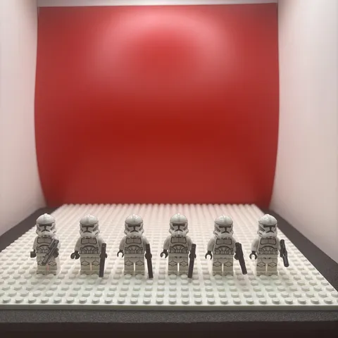 LEGO Star Wars Phase 2 Clone Trooper Minifigure LOT of 6 75372 SW1319 Mint!!!