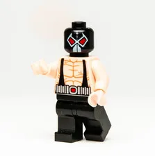 LEGO DC Super Heroes Batman Minifigure -Bane (sh0009) 6860 Batcave