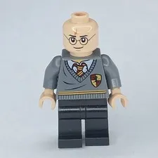 LEGO Harry Potter Minifigure Gryffindor Stripe hp094 Hogwarts Castle Two Face