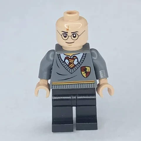 LEGO Harry Potter Minifigure Gryffindor Stripe hp094 Hogwarts Castle Two Face
