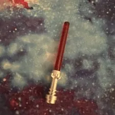 Lego Red Lightsaber Accessory For Minifigure