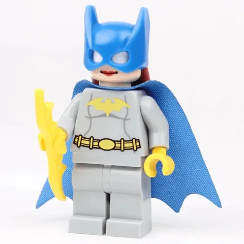 LEGO Batman 1 Custom 2006 Bat Girl Junior Vigilante PAD PRINTED Minifigure