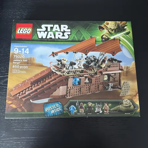 75020 LEGO Star Wars: Jabba's Sail Barge (2013) New and Sealed.