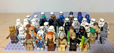 Star Wars Lego Lot of 50 Minifigures