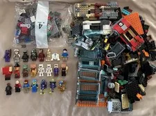 LEGO x21 Mini figure Lot + 2.2lbs Bulk Lego Bricks