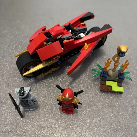 LEGO Ninjago: Masters of Spinjitzu 9441 Kai’s Blade Cycle Complete & Manual