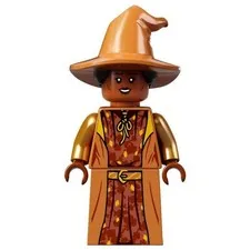 new LEGO Professor Aurora Sinistra Minifig from Harry Potter's Hogwarts School