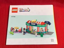 LEGO Friends 41728 Heartlake Downtown Diner Instruction Manual Only