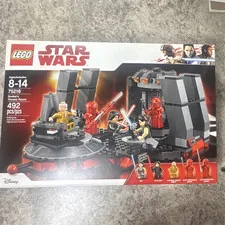 LEGO Star Wars 75216 Snoke's Throne Room Set 492pcs Rey Kylo Ren 8-14