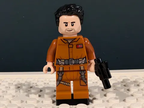LEGO Star Wars Poe Dameron Minifigure sw0865 Resistance Bomber 75188