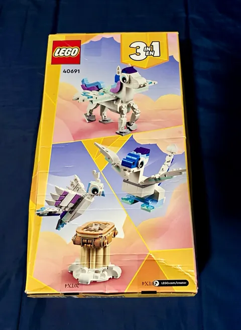 LEGO Creator 3 in 1 Mythical Pegasus 40691 Pegasus 278-Piece Set 7+