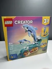 lego creator 3 in 1 beautiful Dolphin 542 Pcs