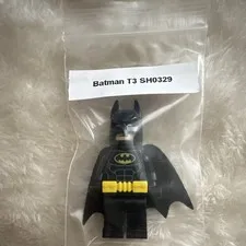 LEGO Batman Minifigure SH0329 Batman T3 Black Cape Polybag Age 3+