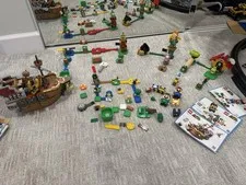 Huge Lot Of LEGO Super Mario: Bowser's Airship Expansion Set 71391 71387 71360