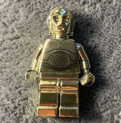 LEGO Star Wars C-3PO Chrome Gold Minifigure sw0161a Polybag 2008